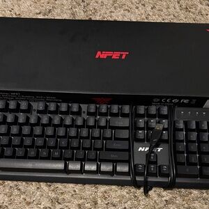 Black Gaming Keyboard
